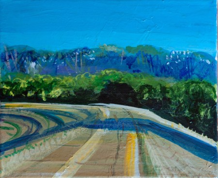 Gát 25x30 cm olaj vászon